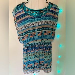 Bohemian flow dress / top